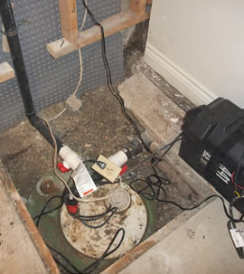 Leaking Basements - Emergency Repairs