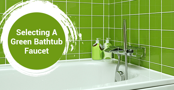 Green Bathtub Faucet